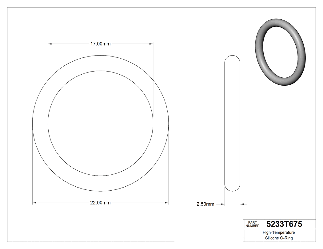 Technical drawing - 5233T675